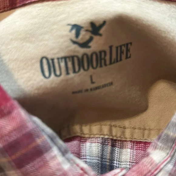 Outdoor Life Long Sleeve Button Down Shirt - Picture 8 of 9